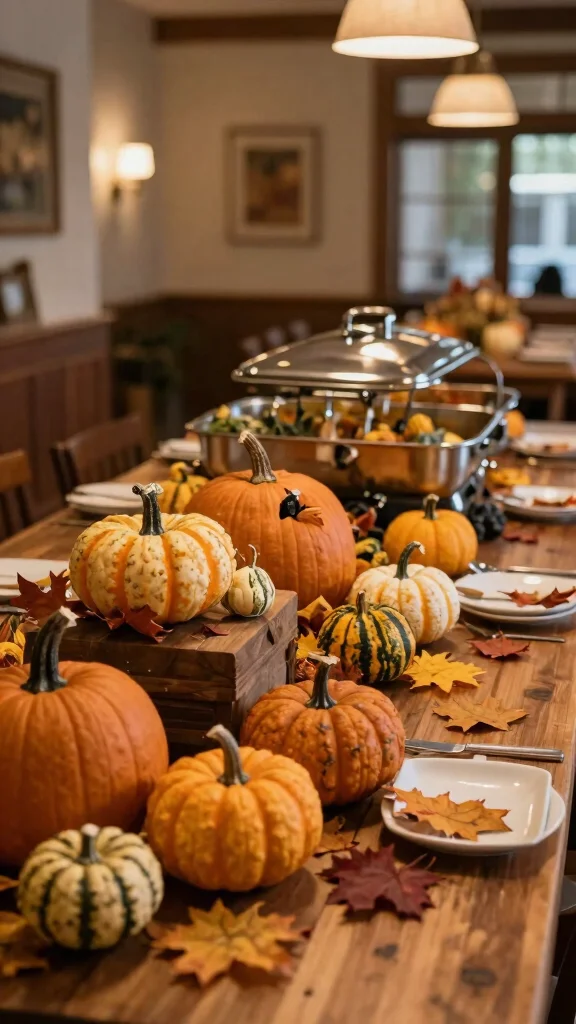 10 Dining Room Buffet Decor Ideas That Look Curated and Elegant - 7. Seasonal Decor 1