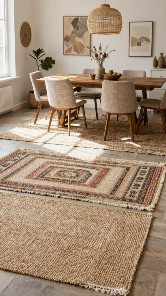 10 Dining Room Jute Rug Ideas for a Natural, Textured Look - Conclusion 1