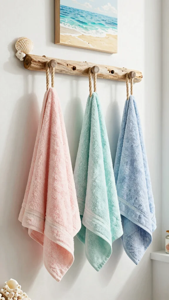 11 Bathroom Hook Suggestions for Towels That Look as Good as They Work - 4. Nautical Touch: Coastal-Inspired Hooks 1