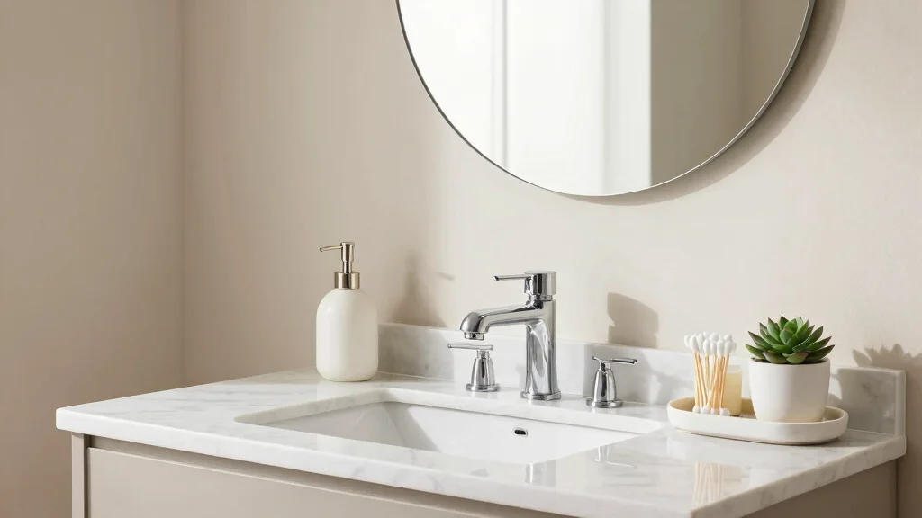 11 Bathroom Vanity Decor Ideas That Make the Counter Look Styled