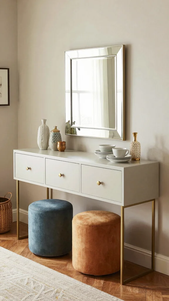 11 Dining Room Buffet Table Ideas for Extra Storage and Style - 4. Multi-Functional Magic 1