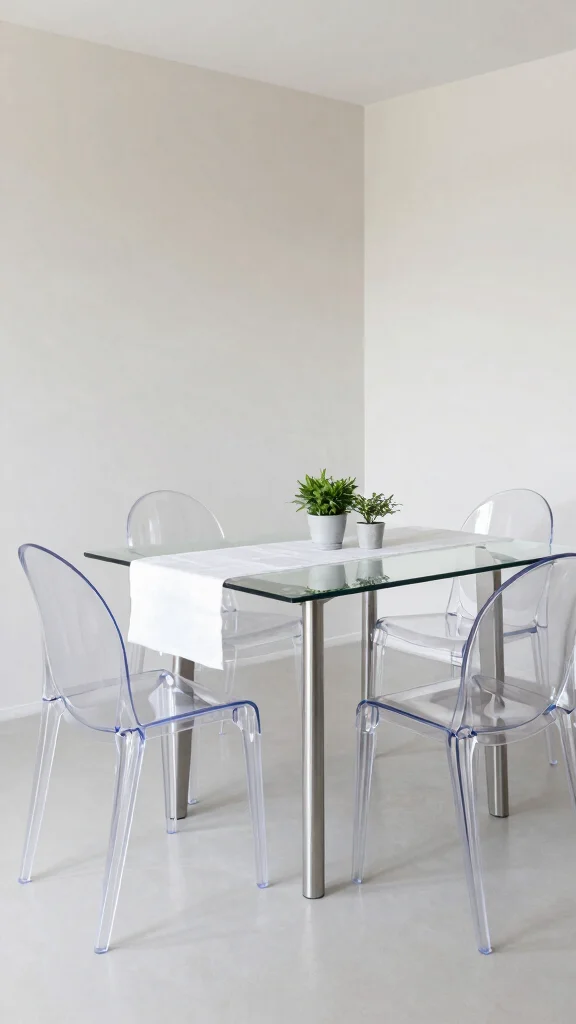 11 Dining Room Glass Table Ideas That Open Up Any Space - 1. The Sleek Minimalist 1