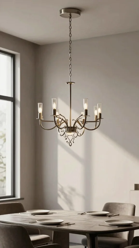 11 Dining Room Light Fixture Ideas Over the Table for the Perfect Glow - 2. Sculptural Chandeliers 1