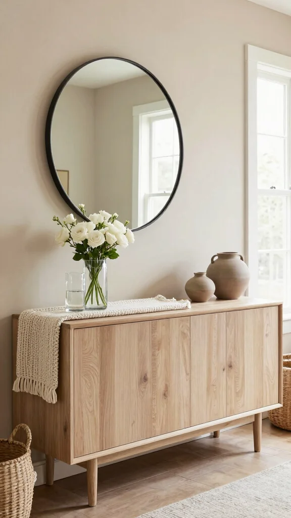 11 Dining Room Sideboard Decor Ideas for a Styled, Functional Space - 1. Embrace Neutral Tones 1