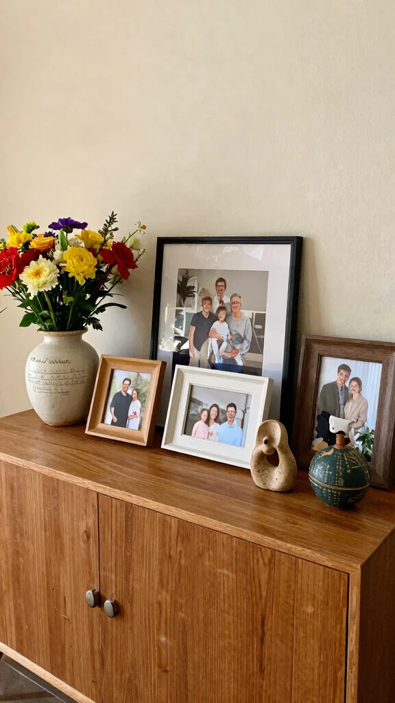 11 Dining Room Sideboard Decor Ideas for a Styled, Functional Space - 6. Personalized Touches 1