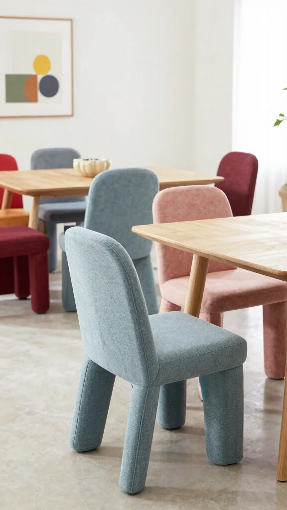 11 Dining Room Upholstered Chair Ideas for Comfort and Style - 7. Modular and Versatile Designs 1