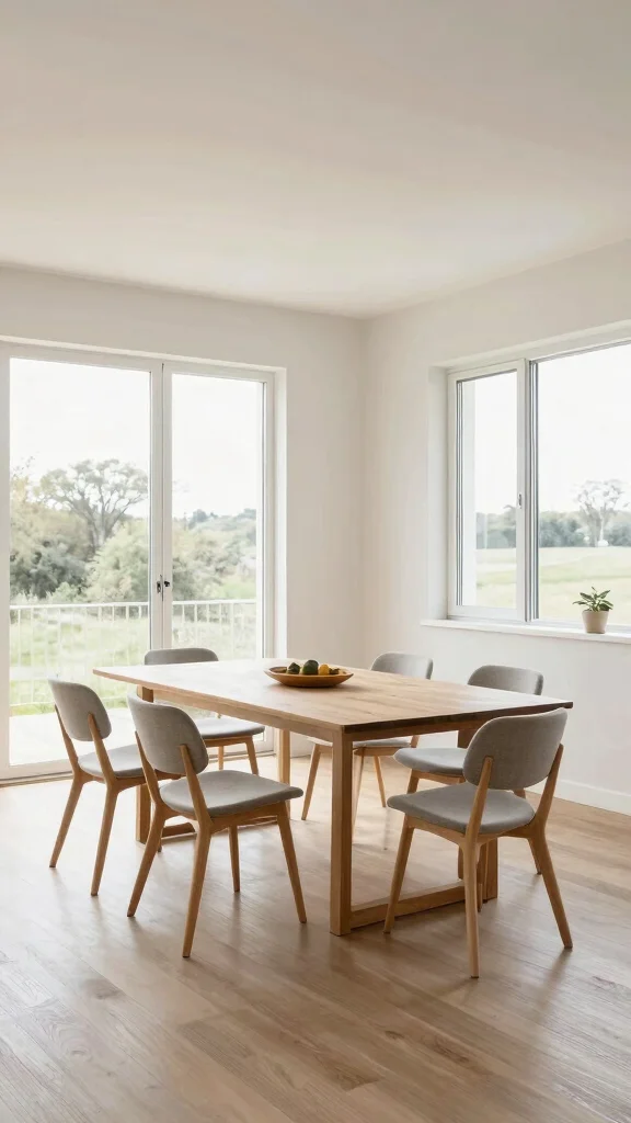 11 Japandi Dining Room Concepts for a Calm, Minimal Everyday Space - 9. Open Space Design 1