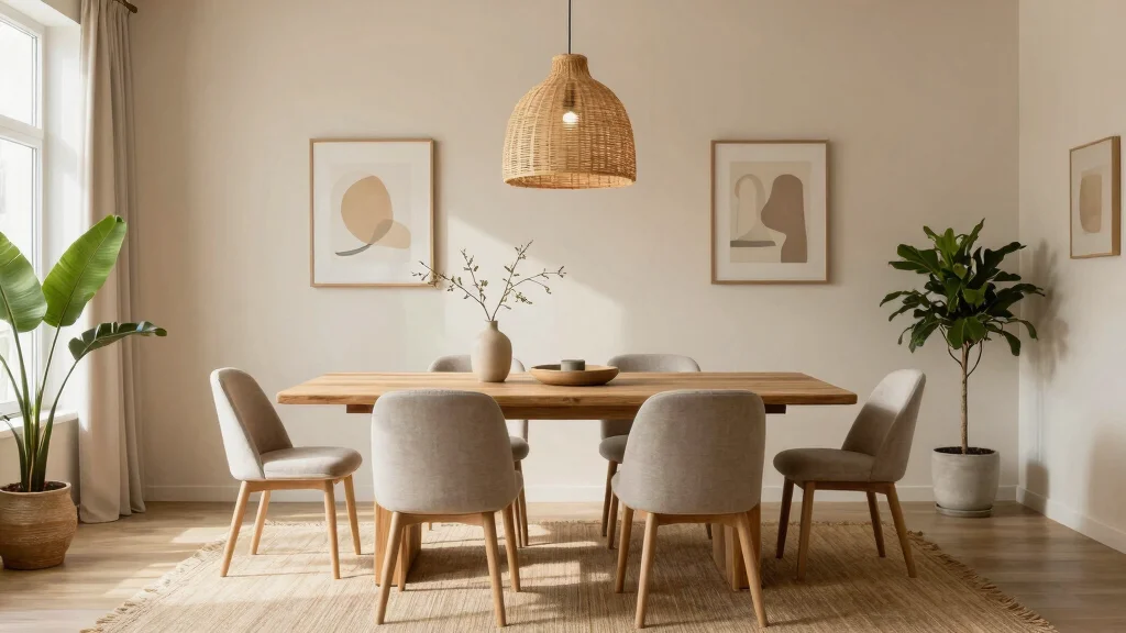 11 Japandi Dining Room Concepts for a Calm, Minimal Everyday Space