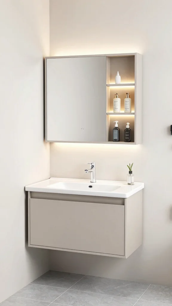 11 Restroom Cabinet Ideas for Smart Storage and Clean Lines - 8. Stylish Medicine Cabinets 1