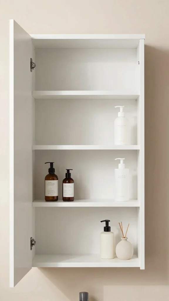 11 Restroom Cabinet Organization Ideas That Create Order Fast - 11. Embrace Minimalism 1