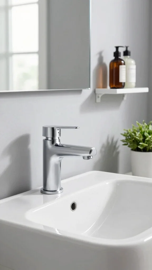 11 Restroom Faucet Ideas That Upgrade the Whole Sink Instantly - 3. Sleek Touchless Technology 1
