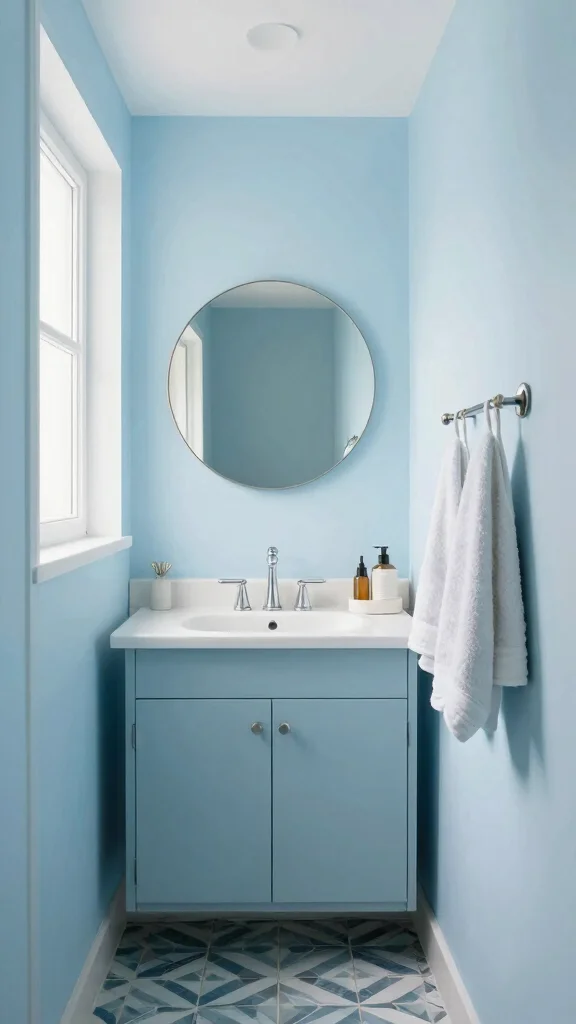 11 Restroom Makeover Ideas That Make a Big Impact Quickly - 1. Paint It Fresh 1