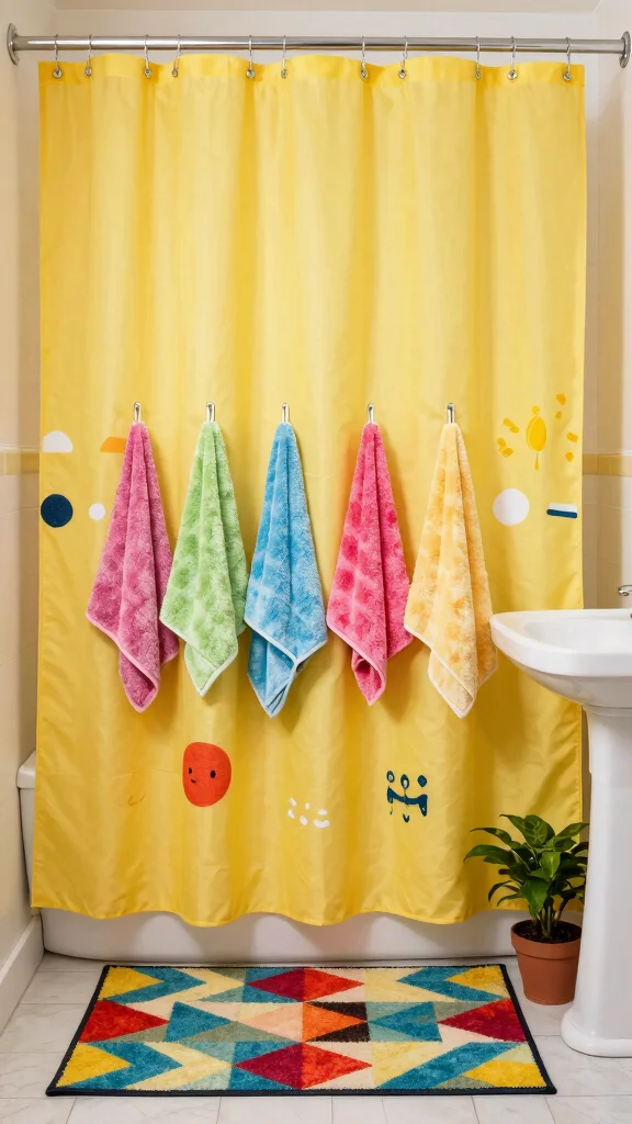 11 Restroom Makeover Ideas That Make a Big Impact Quickly - 5. Introduce Bold Accents 1