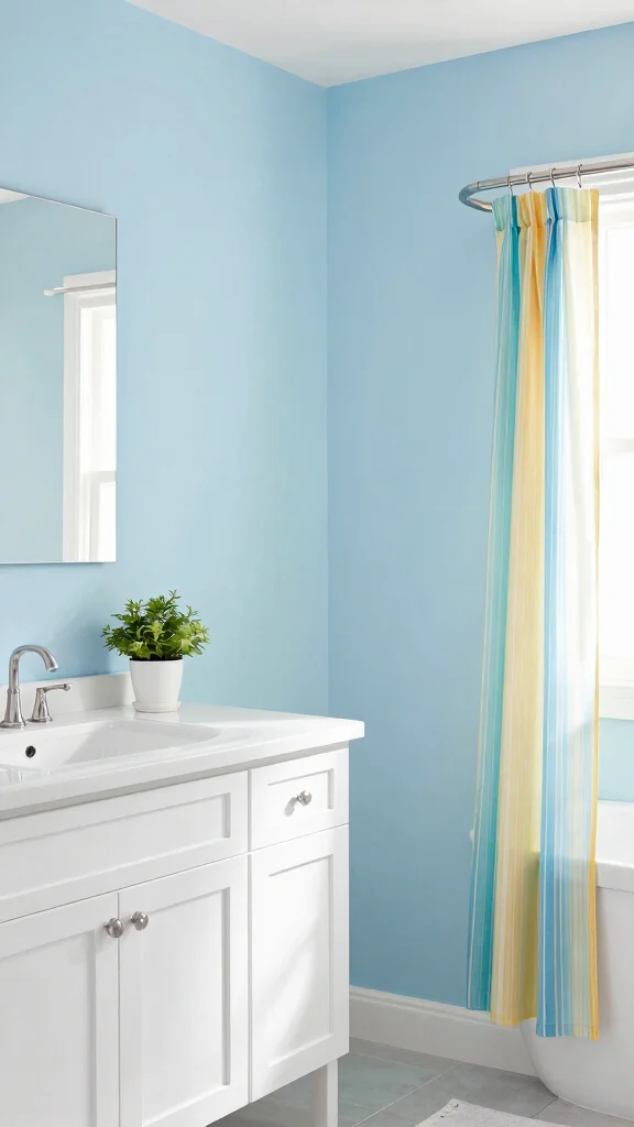 12 Bathroom Makeover Ideas on a Budget With a Big Visual Impact - 2. Eco-Friendly Paint Choices 1