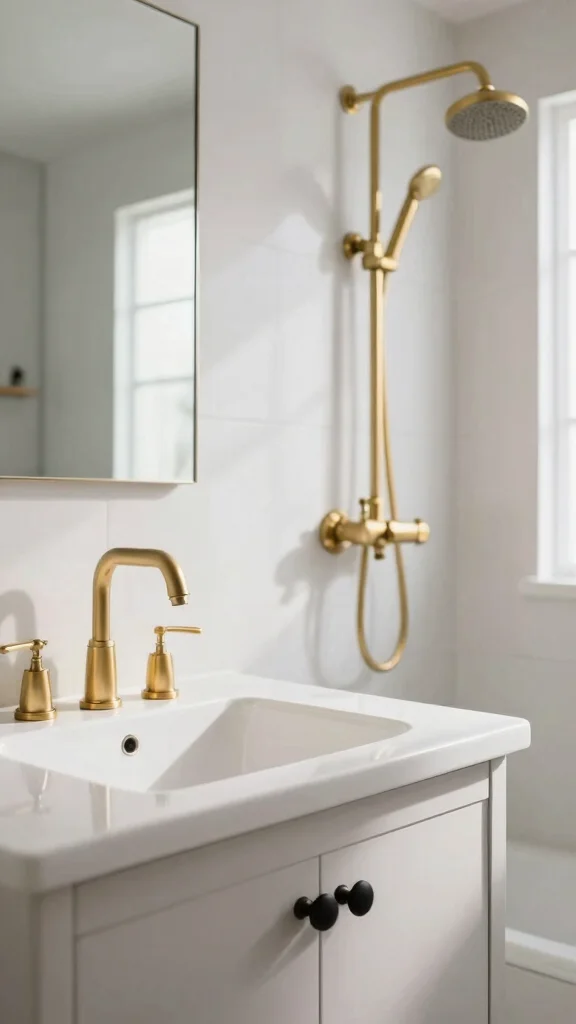 12 Bathroom Makeover Ideas on a Budget With a Big Visual Impact - 9. Unique Fixtures 1