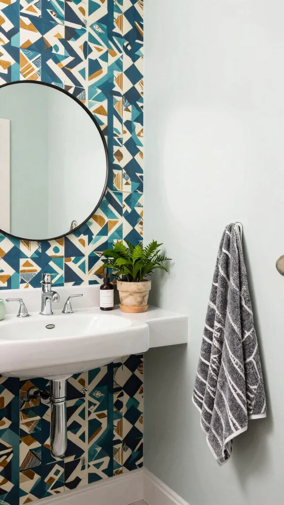12 Bathroom Renovation Ideas That Add Value and Daily Comfort - 4. Bold Accent Walls for a Statement 1