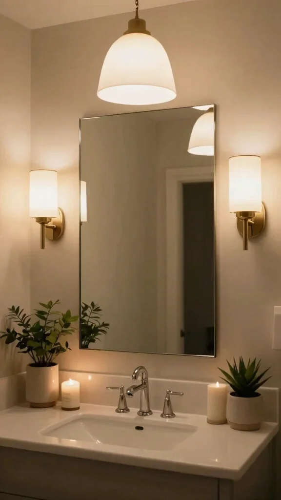 12 Bathroom Renovation Ideas That Add Value and Daily Comfort - 6. Luxurious Lighting for Ambiance 1