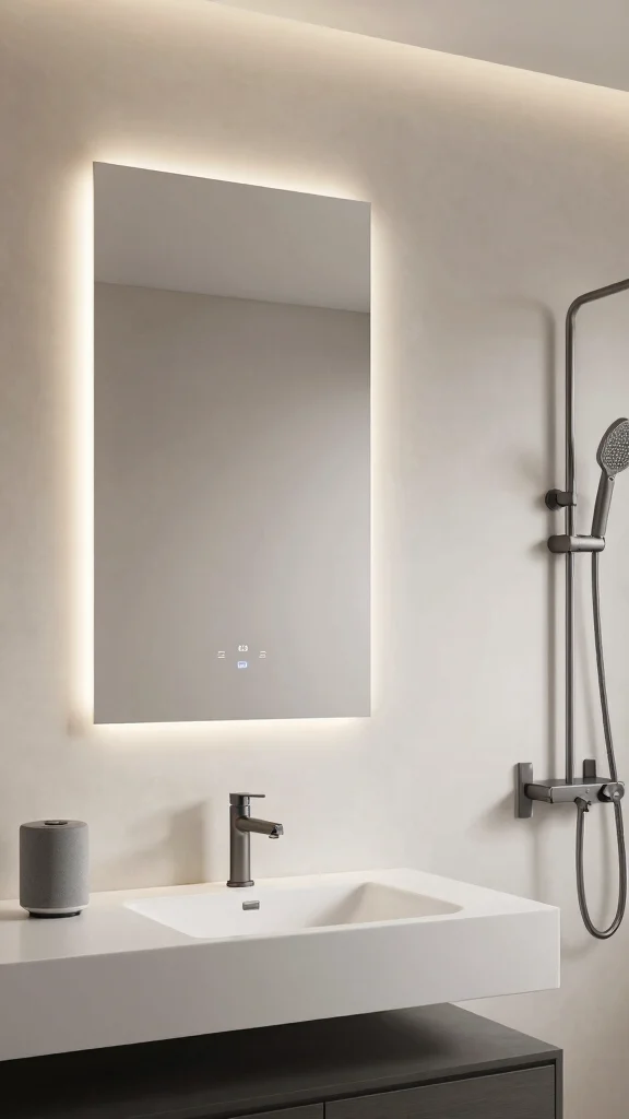 12 Bathroom Trends in 2026 Worth Including in Your Next Renovation - 3. Smart Bathroom Technology 1