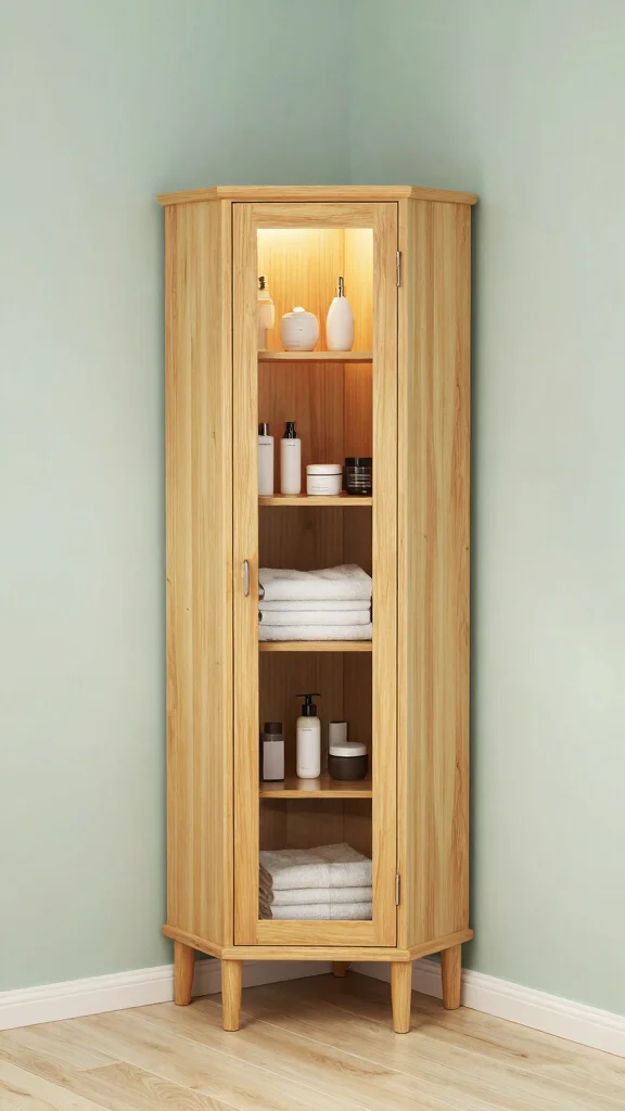 12 Bathroom Under Sink Cabinet Ideas That Maximize Every Inch - 4. Corner Cabinets 1