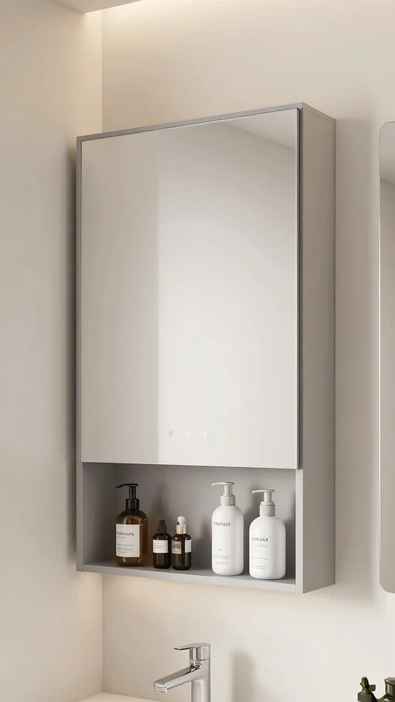 12 Bathroom Under Sink Cabinet Ideas That Maximize Every Inch - 8. Recessed Cabinets 1