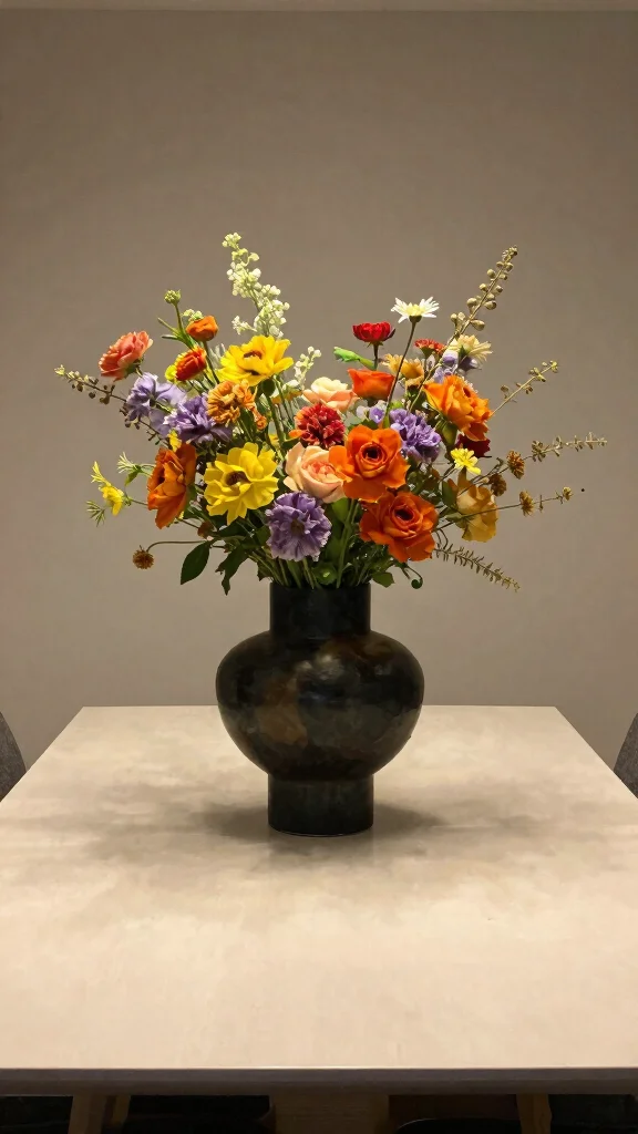 12 Dining Room Table Decor Ideas That Stay Simple and Stunning - 9. Statement Centerpieces 1