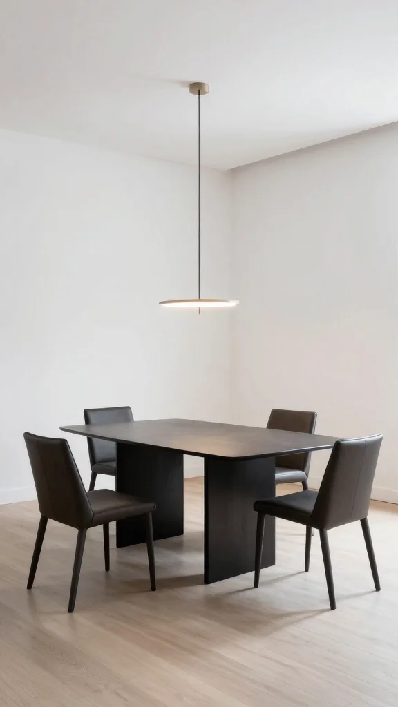 12 Dining Room Table and Chair Sets That Look Designer Done - 10. Minimalist Luxury 1