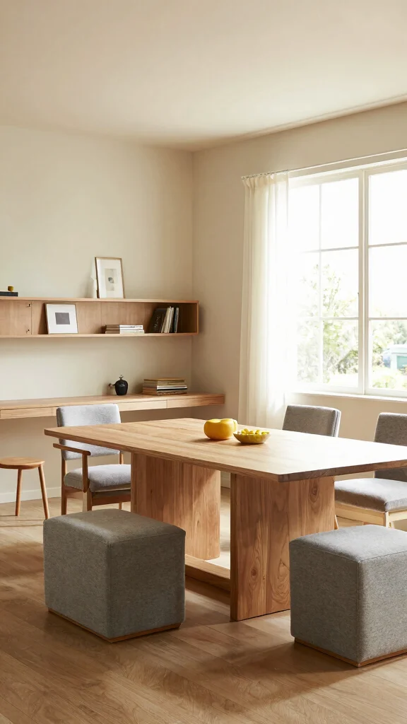 12 Dining Room Trends in 2026 Worth Designing Your Space Around - 5. Multi-Functional Spaces 1