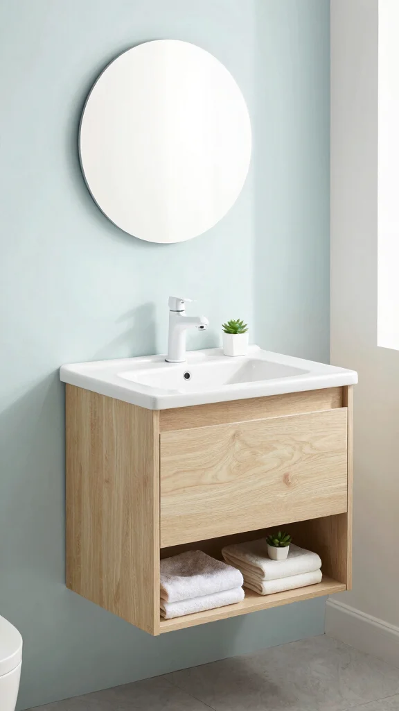 12 Half Bathroom Remodel Ideas That Make a Small Space Shine - 2. Compact Vanity Designs 1