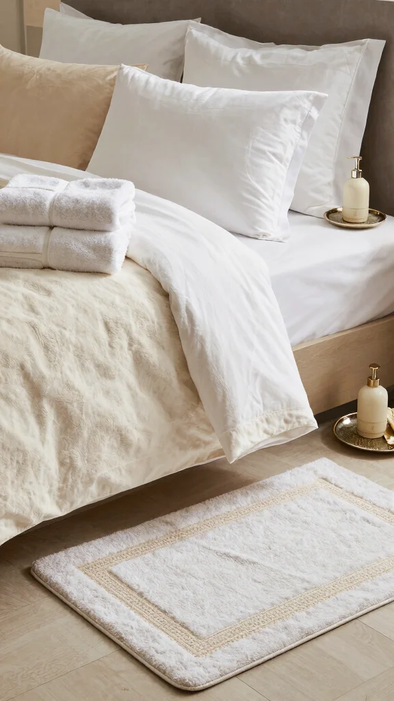 12 Master Bathroom Remodel Ideas That Feel Like a Luxury Hotel - 11. Luxury Linens and Accessories 1