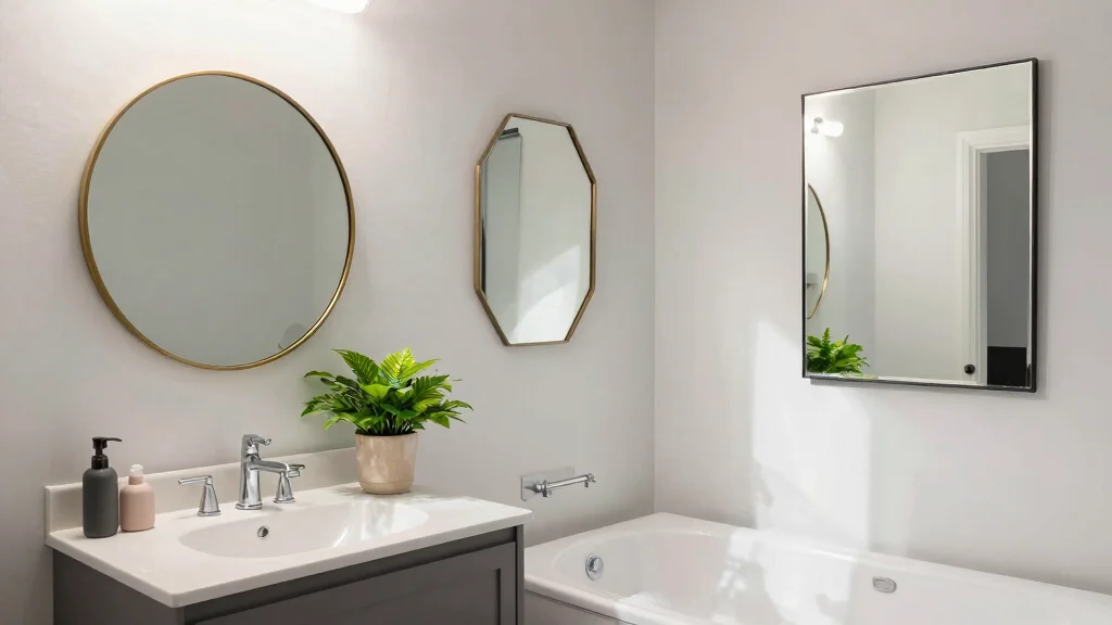 12 Restroom Mirror Ideas That Add Style and the Illusion of Space