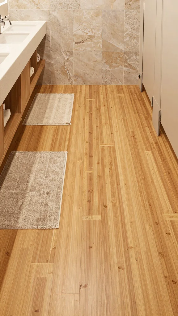 12 Restroom Renovation Ideas That Add Value and Everyday Comfort - 11. Focus on Flooring Choices 1