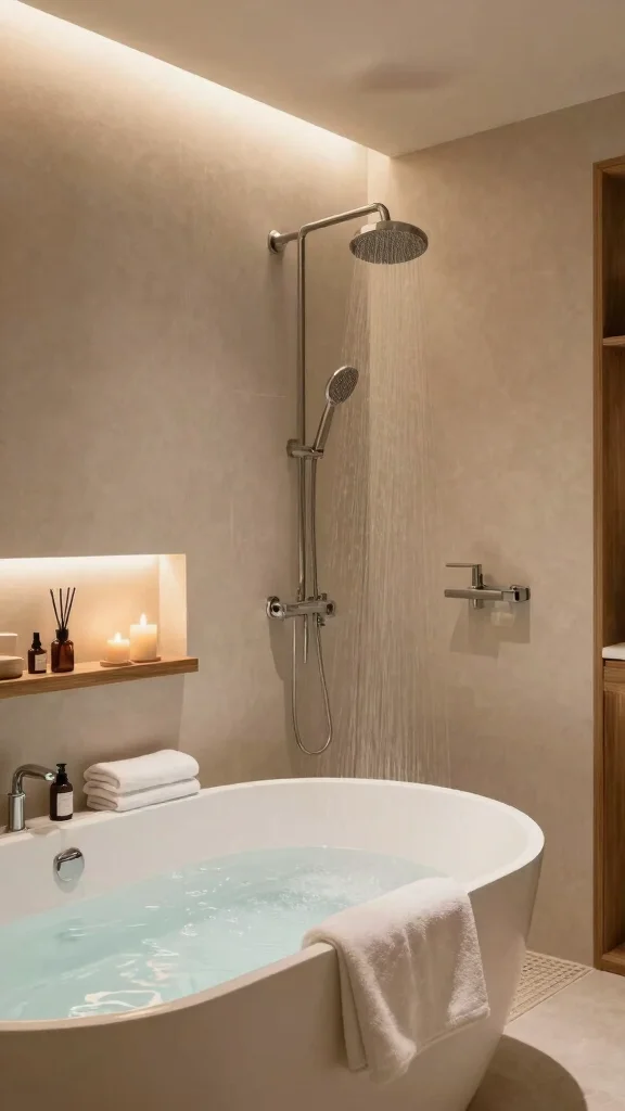 12 Restroom Renovation Ideas That Add Value and Everyday Comfort - 5. Create a Spa-Like Atmosphere 1
