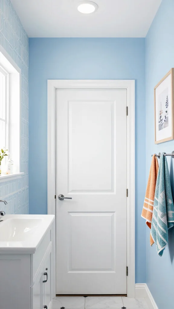 13 Bathroom Remodel Ideas on a Budget That Look High-End - 5. Fresh Paint for a Fresh Look 1