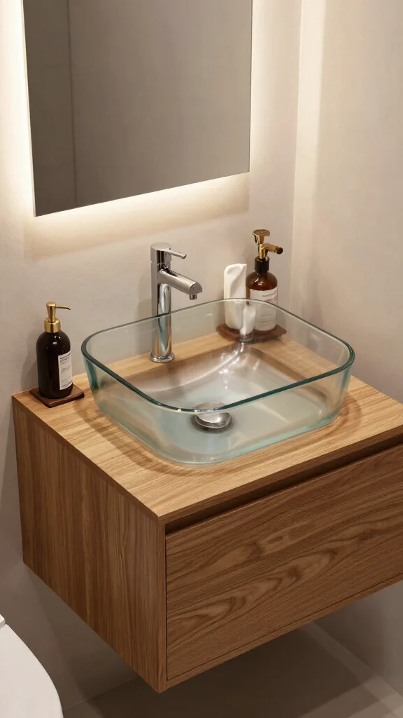 13 Bathroom Vanity Ideas for Storage, Style, and the Right Fit - 13. Chic Vessel Sink Vanities 1
