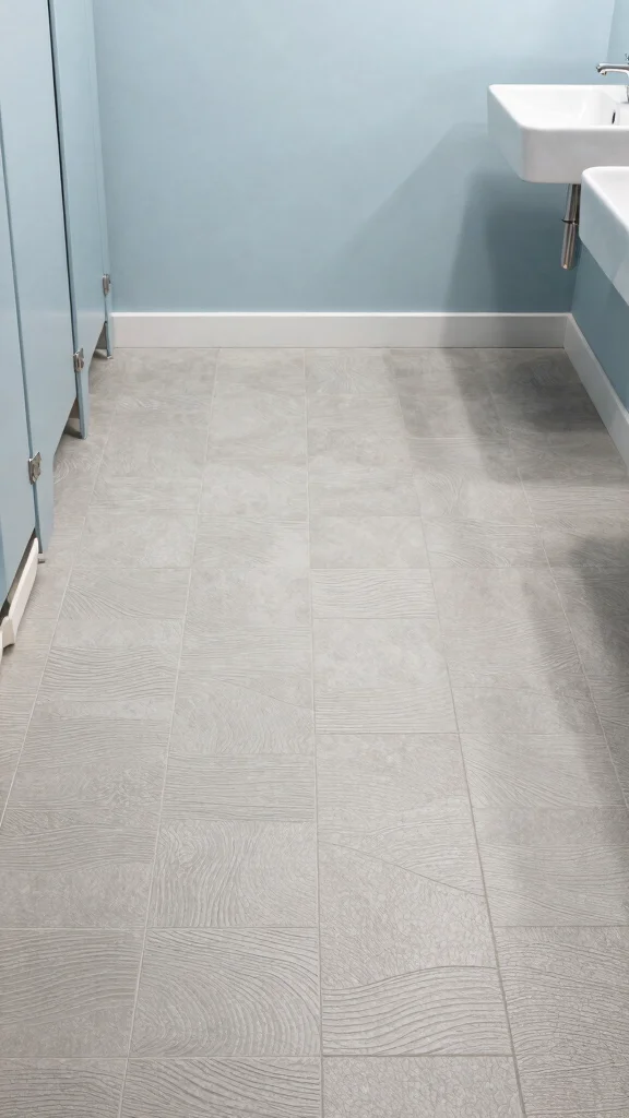 13 Restroom Floor Tile Ideas for Every Style and Budget - 12. Textured Tiles for Added Dimension 1