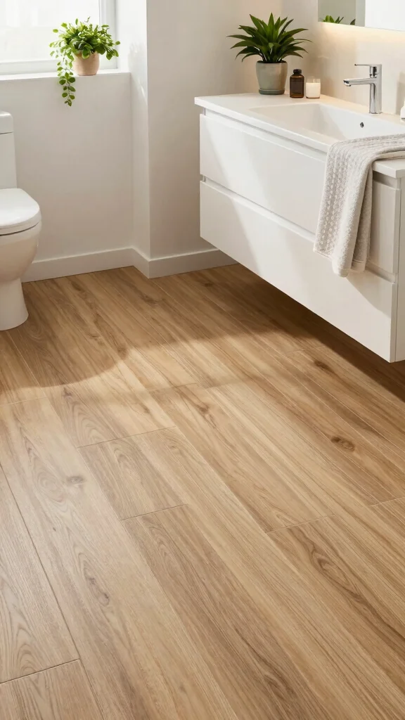 14 Bathroom Tile Design Ideas: From Bold Patterns to Classic Neutrals - 11. Recycled Vinyl Tiles 1