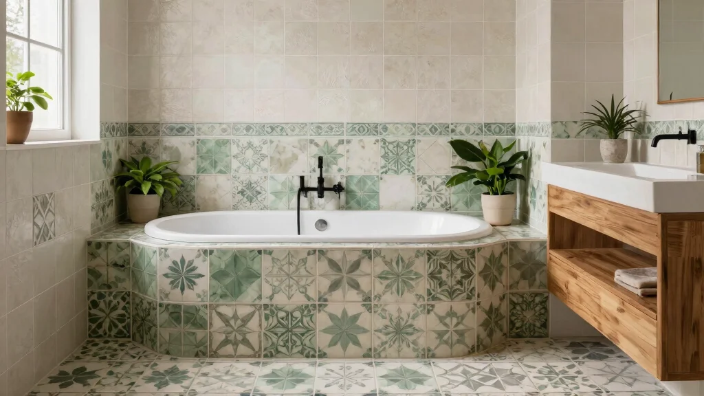 14 Bathroom Tile Design Ideas: From Bold Patterns to Classic Neutrals