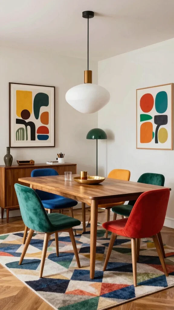 14 Dining Room Collections That Make Decorating Effortless - 5. Mid-Century Modern Dining Sets 1