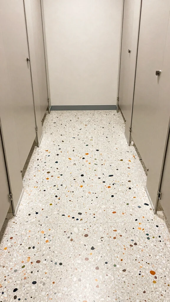 14 Eco-Friendly Restroom Tile Ideas for Walls, Floors, and Accent Niches - 14. Terrazzo Tiles 1