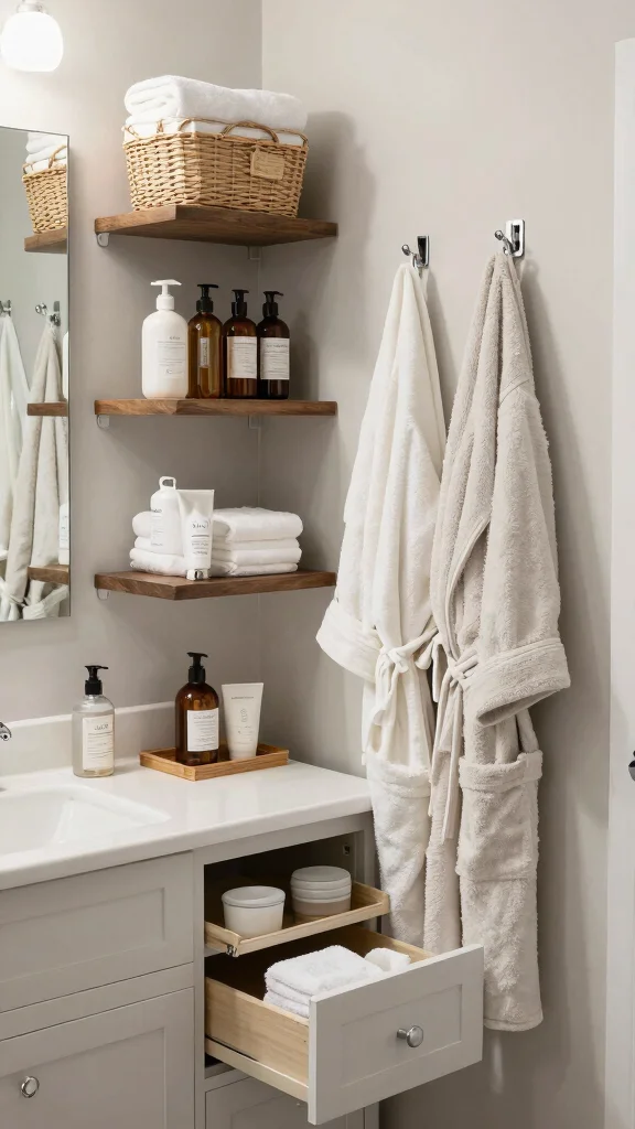 15 Bathroom Remodel Ideas to Refresh Any Size Bathroom - 11. Maximize Storage with Creative Solutions 1