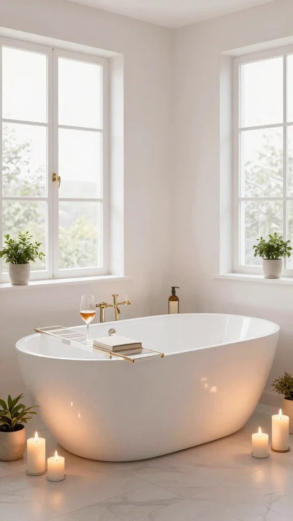 15 Bathroom Remodel Ideas to Refresh Any Size Bathroom - 9. Try a Statement Bathtub 1