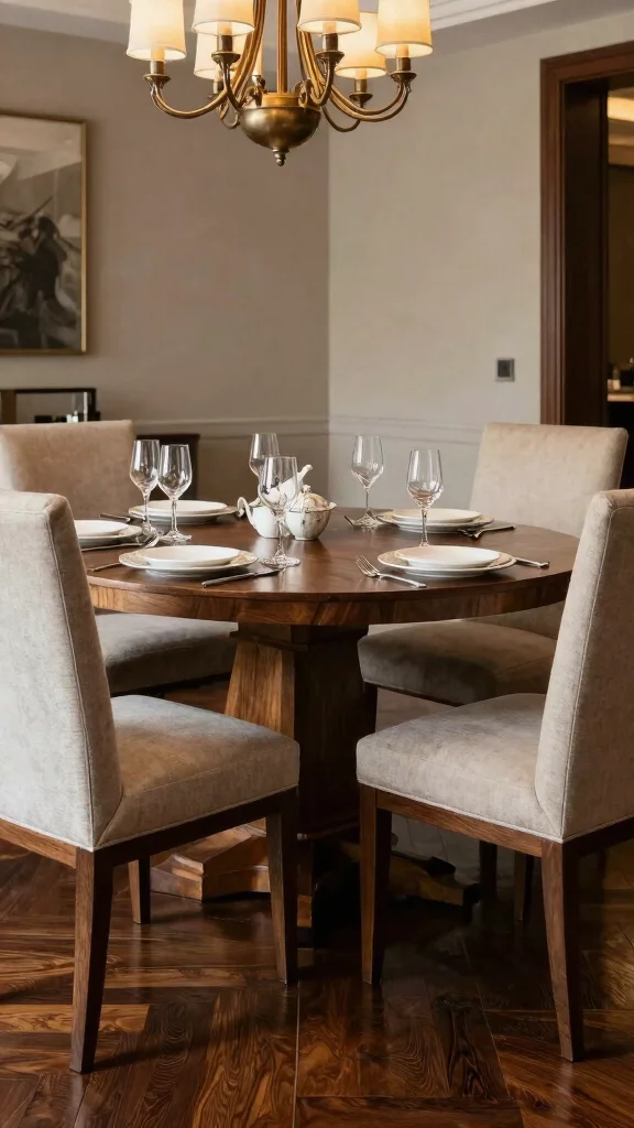 15 Dining Room Chair Ideas to Mix, Match, or Coordinate - 15. Timeless Elegance with Coordinated Styles 1