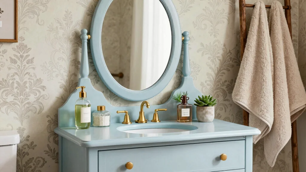 16 Small Vanity Ideas Bathroom Designs That Maximize Space - homemoderndesigns.com