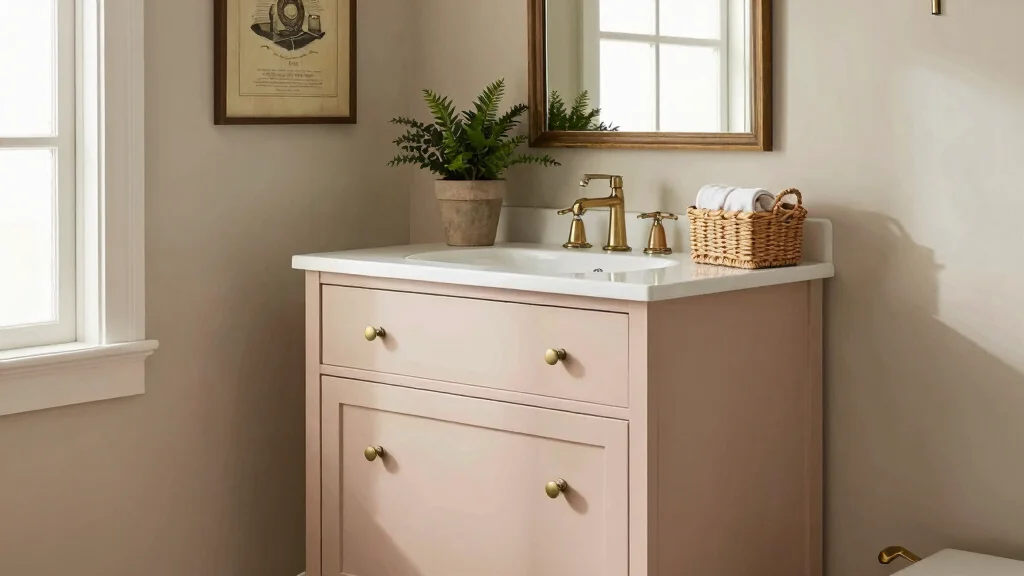 18 Bathroom Vanity with Tall Side Cabinet Ideas for Extra Storage - homemoderndesigns.com