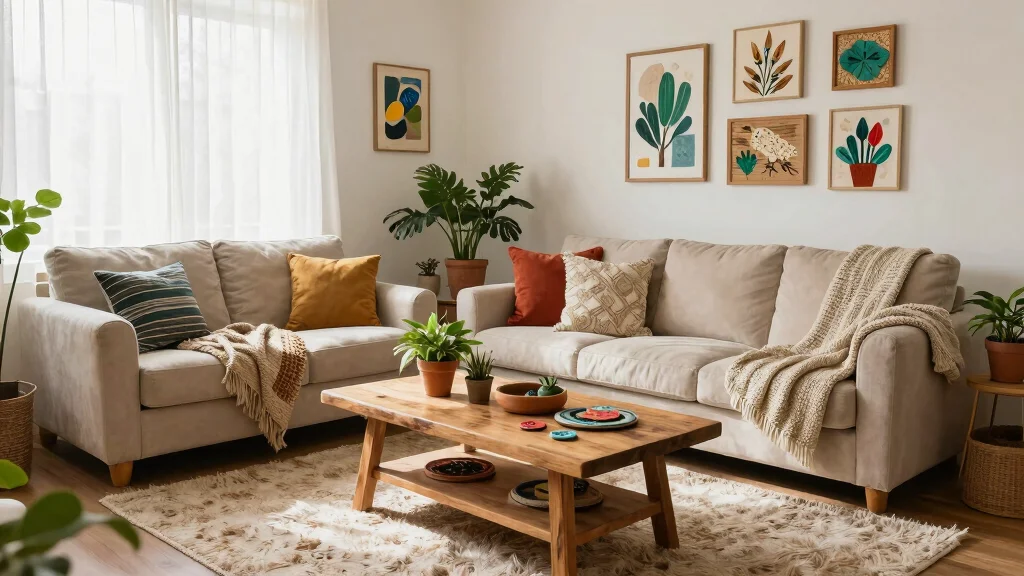 19 Living Room Decor DIY Crafts for a Warm and Inviting Space - DIY Makers Zone